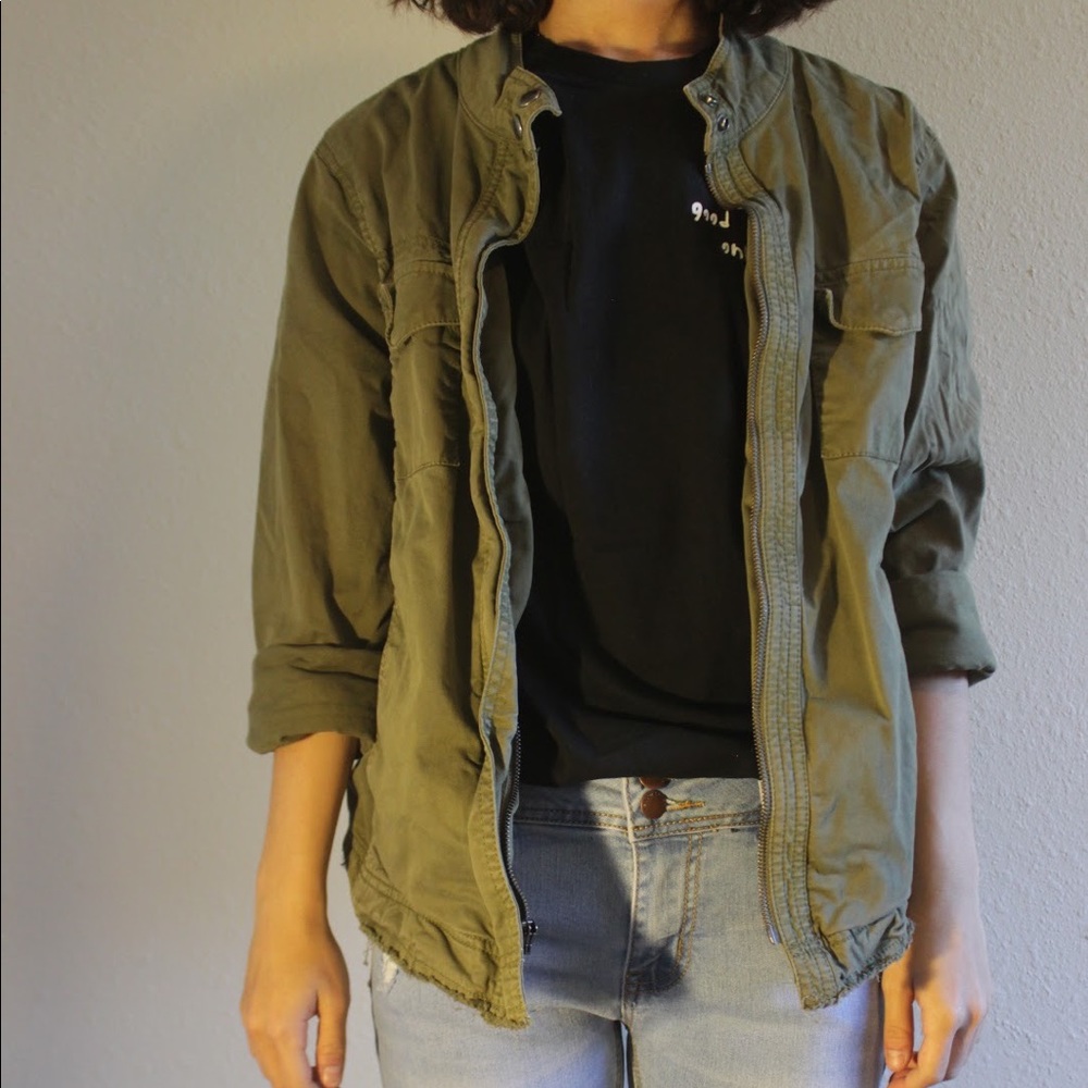 Green Utility Jacket